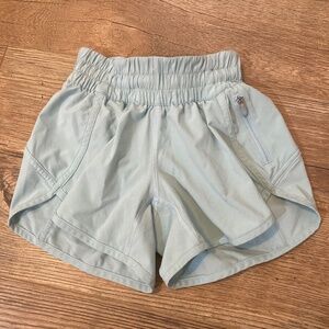 Light Blue Lululemon Shorts Size 0 New Condition